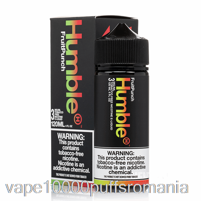 Vape Romania Fruit Punch - Humble Juice Co - 120ml 6mg